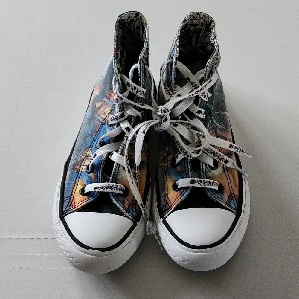 Converse Justice League Superman Batman Chuck Taylor All-Star High Youth Size 1